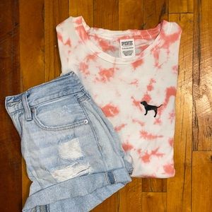 PINK Victoria’s Secret Tie-dye Tee